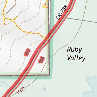 40115SW Page 84 Ruby Lake Topo Preview 2