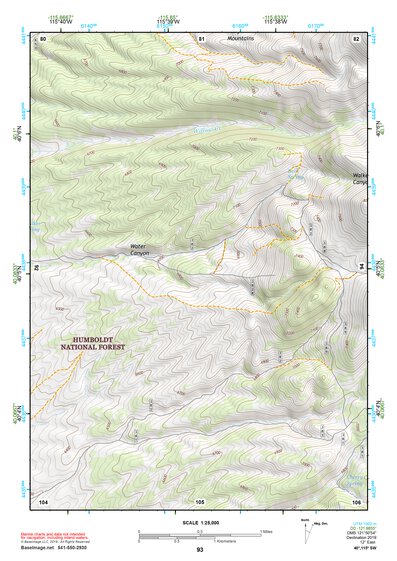 40115SW Page 93 Ruby Lake Topo Preview 1