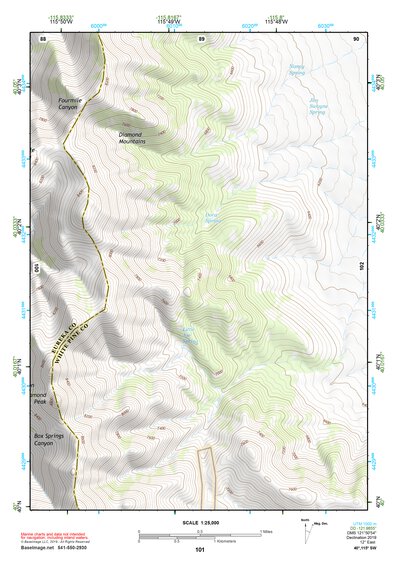 40115SW Page 101 Ruby Lake Topo Preview 1
