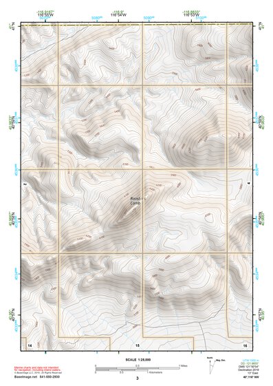 40116NW Page 3 Battle Mountain Topo Preview 1