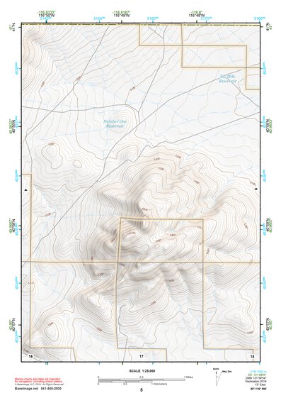 40116NW Page 5 Battle Mountain Topo Preview 1