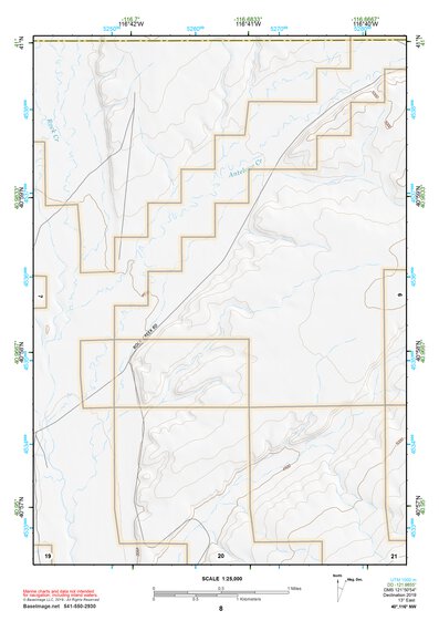 40116NW Page 8 Battle Mountain Topo Preview 1