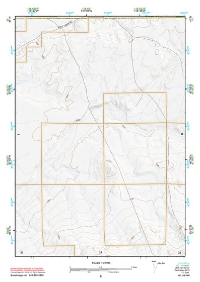 40116NW Page 9 Battle Mountain Topo Preview 1