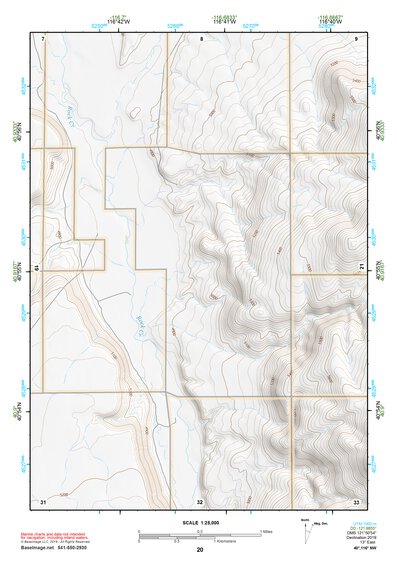40116NW Page 20 Battle Mountain Topo Preview 1