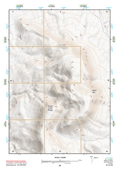 40116NW Page 21 Battle Mountain Topo Preview 1