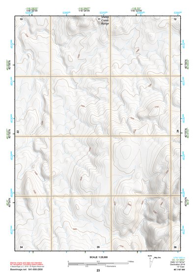 40116NW Page 23 Battle Mountain Topo Preview 1