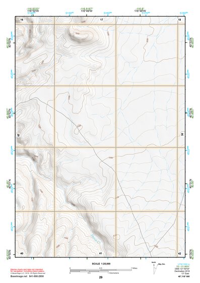 40116NW Page 29 Battle Mountain Topo Preview 1