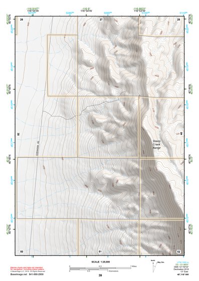 40116NW Page 39 Battle Mountain Topo Preview 1