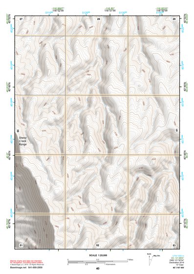 40116NW Page 40 Battle Mountain Topo Preview 1