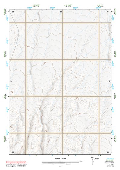 40116NW Page 42 Battle Mountain Topo Preview 1