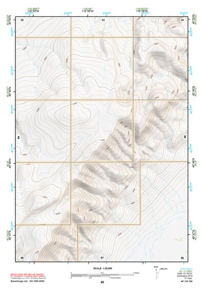 40116NW Page 45 Battle Mountain Topo Preview 1