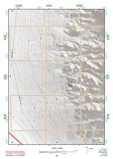 40116NW Page 51 Battle Mountain Topo Preview 1