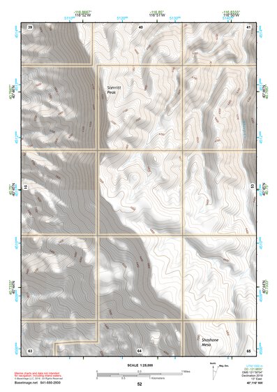 40116NW Page 52 Battle Mountain Topo Preview 1