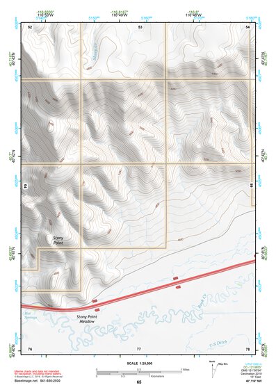 40116NW Page 65 Battle Mountain Topo Preview 1