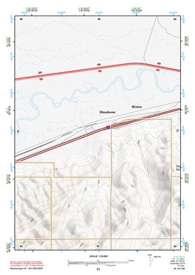 40116NW Page 71 Battle Mountain Topo Preview 1