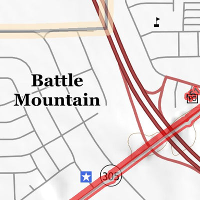 40116NW Page 74 Battle Mountain Topo Preview 3