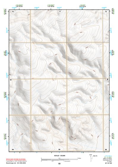 40116NW Page 83 Battle Mountain Topo Preview 1