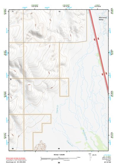 40116NW Page 84 Battle Mountain Topo Preview 1