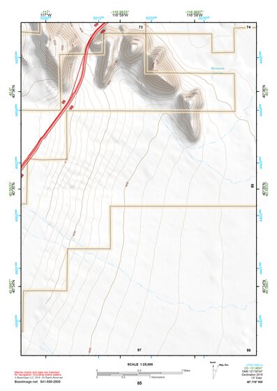 40116NW Page 85 Battle Mountain Topo Preview 1