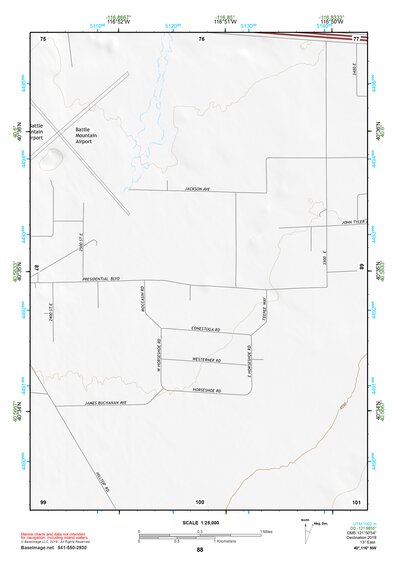 40116NW Page 88 Battle Mountain Topo Preview 1