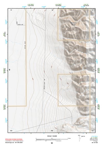 40116NW Page 90 Battle Mountain Topo Preview 1