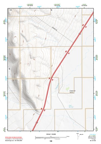 40116NW Page 108 Battle Mountain Topo Preview 1
