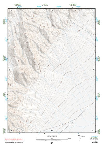 40117NE Page 27 Winnemucca Topo Preview 1
