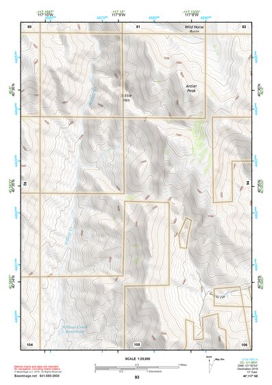 40117NE Page 93 Winnemucca Topo Preview 1