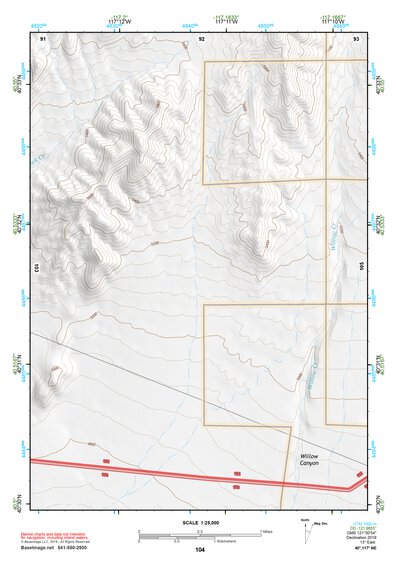 40117NE Page 104 Winnemucca Topo Preview 1
