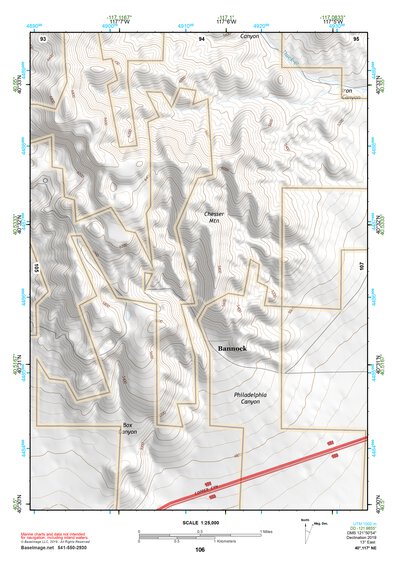 40117NE Page 106 Winnemucca Topo Preview 1