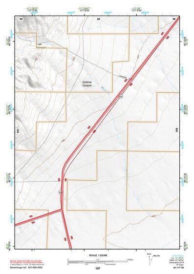 40117NE Page 107 Winnemucca Topo Preview 1