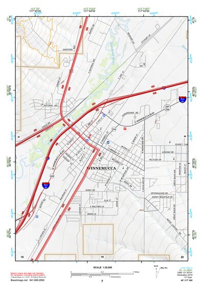 40117NW Page 7 Winnemucca Topo Preview 1