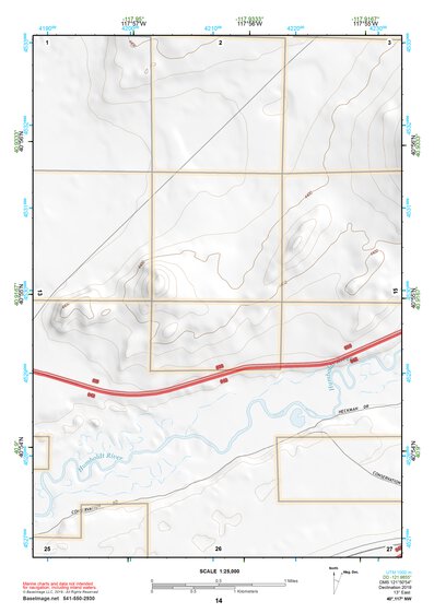 40117NW Page 14 Winnemucca Topo Preview 1