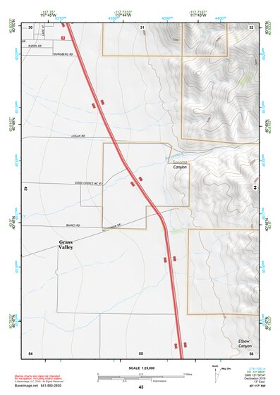 40117NW Page 43 Winnemucca Topo Preview 1