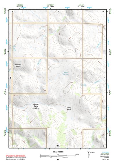 40117NW Page 47 Winnemucca Topo Preview 1
