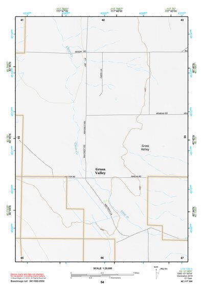40117NW Page 54 Winnemucca Topo Preview 1