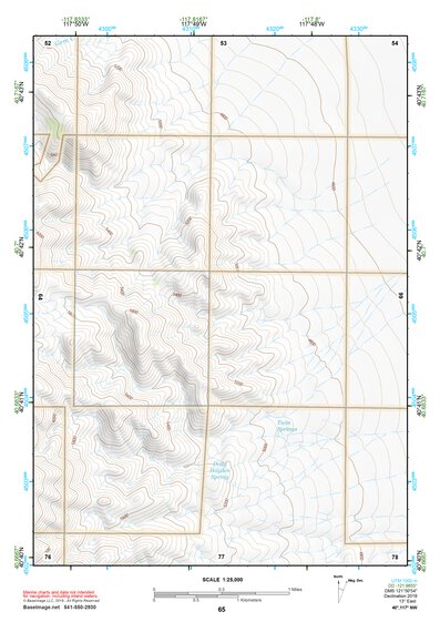 40117NW Page 65 Winnemucca Topo Preview 1
