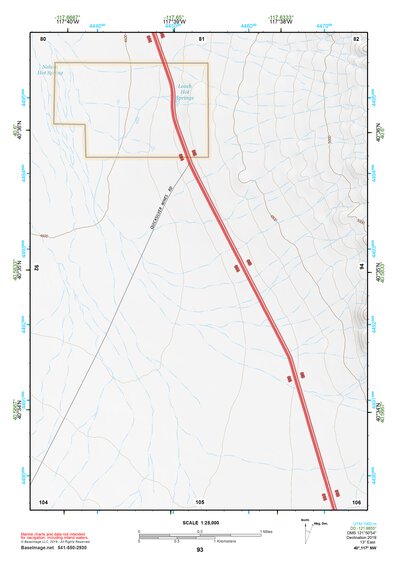 40117NW Page 93 Winnemucca Topo Preview 1