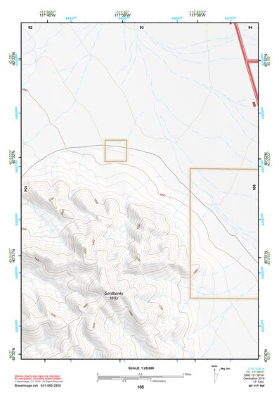 40117NW Page 105 Winnemucca Topo Preview 1