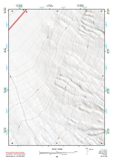 40117SW Page 75 Fish Creek Mountains Topo Preview 1
