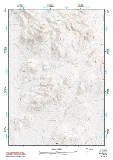 40118NE Page 1 Eugene Mountains Topo Preview 1