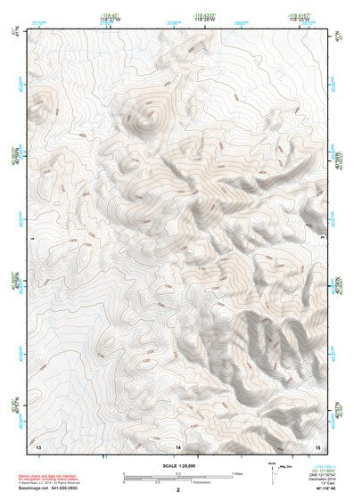 40118NE Page 2 Eugene Mountains Topo Preview 1