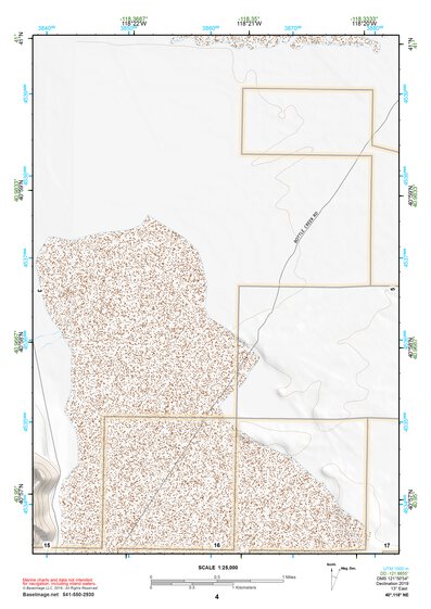 40118NE Page 4 Eugene Mountains Topo Preview 1