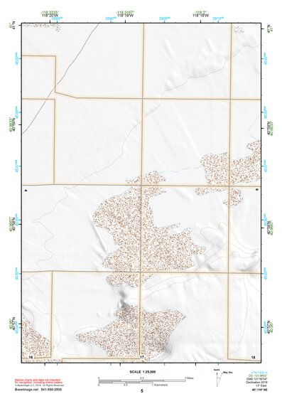 40118NE Page 5 Eugene Mountains Topo Preview 1