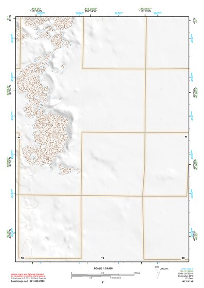 40118NE Page 7 Eugene Mountains Topo Preview 1
