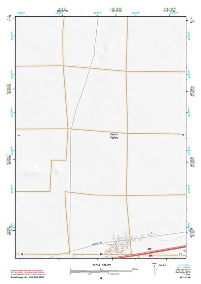 40118NE Page 8 Eugene Mountains Topo Preview 1