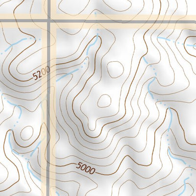 40118NE Page 12 Eugene Mountains Topo Preview 3