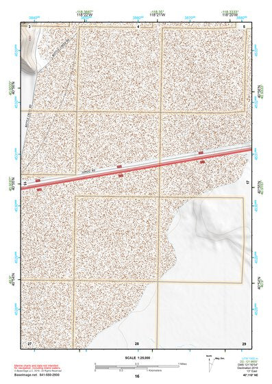 40118NE Page 16 Eugene Mountains Topo Preview 1