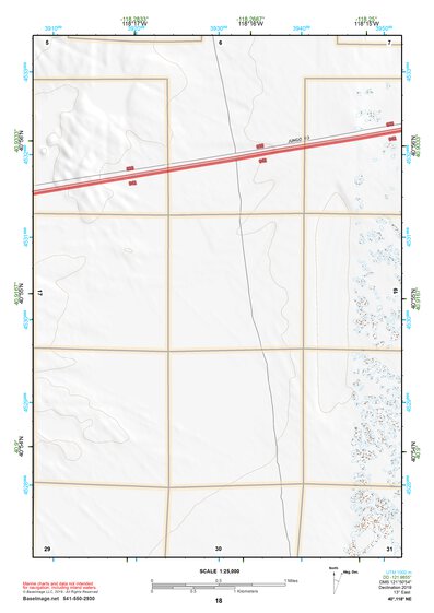 40118NE Page 18 Eugene Mountains Topo Preview 1