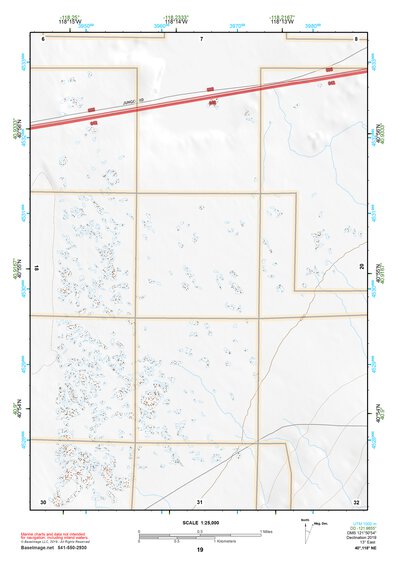 40118NE Page 19 Eugene Mountains Topo Preview 1